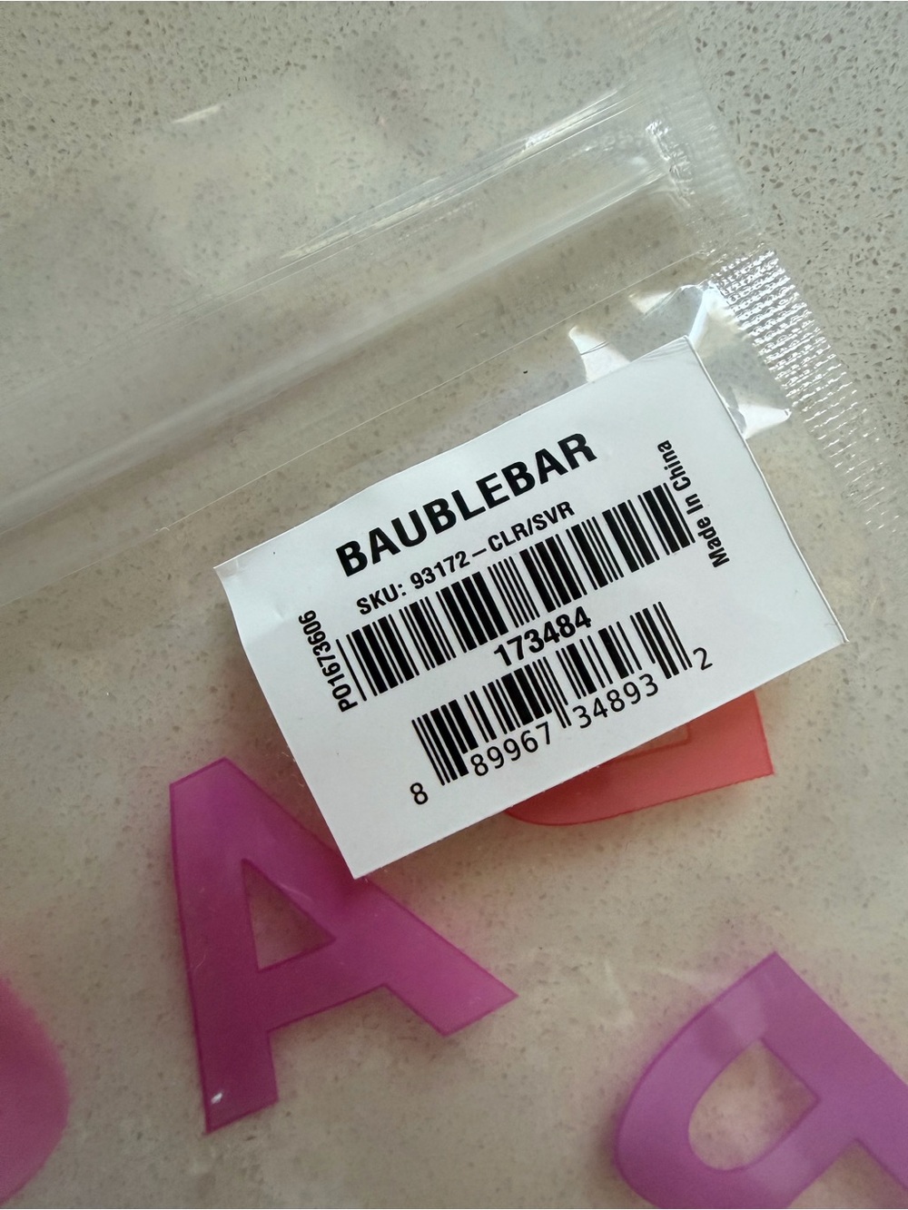BaubleBar Fright Night Silver Crystal Ghost Drop Earrings - Picture 6 of 7